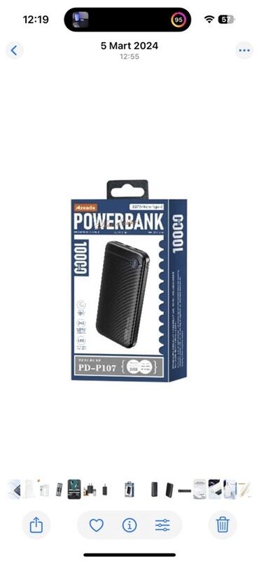 monster abra a5 qiyməti: Powerbank 10000 mAh