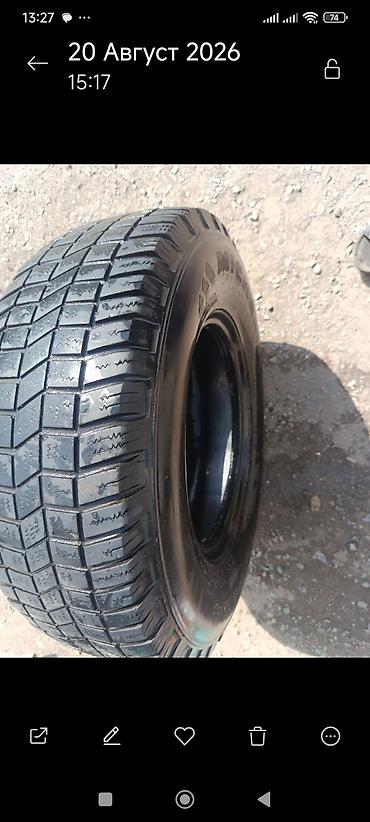 mishlen: Шины 235 / 75 / R 15, Всесезонная, Б/у, 1 шт, Внедорожные (АТ/МТ), Michelin — 4