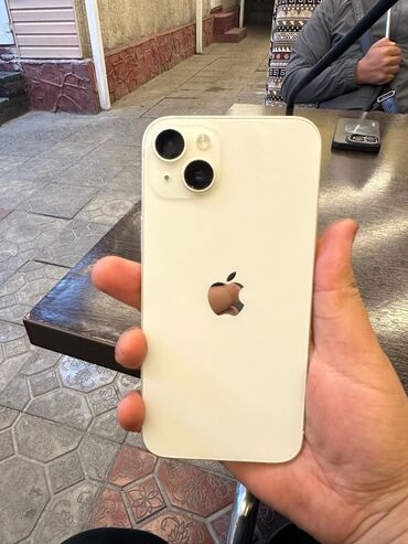 куплю телефон айфон: IPhone 14 Plus, 128 ГБ, Белый, Защитное стекло, Чехол, 87 %