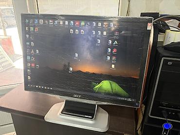 Monitorlar: Acer 22 Ekran monitor.Usth de kabelleri verilir. Dvi/Vga girisleri var — 1