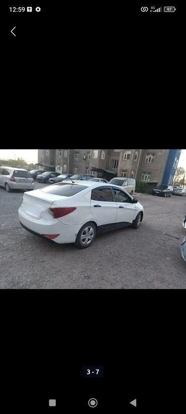 арзан авто машиналар: Hyundai Accent: 2016 г., 1.6 л, Механика, Бензин, Седан