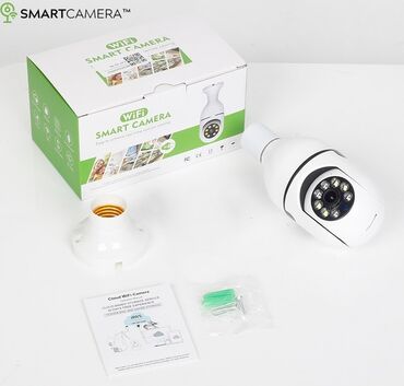 naushniki apple airpods 2: WI-FI Smart-Камера, крепится на патрон от лампочки | Гарантия +