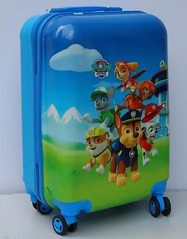 dior majce: Plavi dečiji kofer sa motivima popularnog crtanog filma „Paw Patrol“ — 9