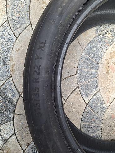 vaz disqileri: Continental PremiumContact 6 SSR təkər

- Ölçü: 315/35 R22
 1 ededi — 4