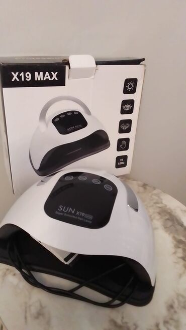 dirnaq qurutma aparati: SUN X19 MAX UV/LED dırnaq lampası - Profesyonal manikür/pedikür üçün