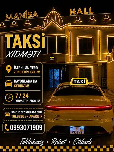 rayonlara taksi xidməti: Minik avtomobili — 1