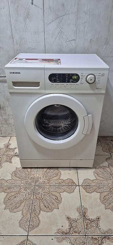 Paltaryuyan maşın Samsung, 5 kq, İşlənmiş, Avtomat, Qurutma var, Ödənişli çatdırılma lalafo.az -da Paltaryuyan maşın Samsung, 5 kq, İşlənmiş, Avtomat, Qurutma var, Ödənişli çatdırılma