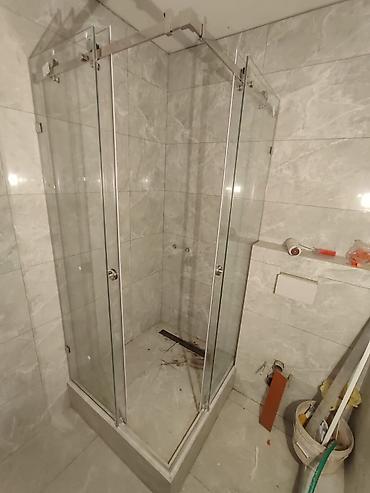 Душевые кабины: Душевая кабина Прямоугольная, Размер: 1 x 1 см, Высота поддона: 18 см,Покрытие: Другое покрытие — 24