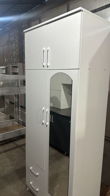 Шкафы для одежды: Шкафы новый Шириной 80 Глубина 47 Высота 2м С зеркалом 9000 Доставка — 6