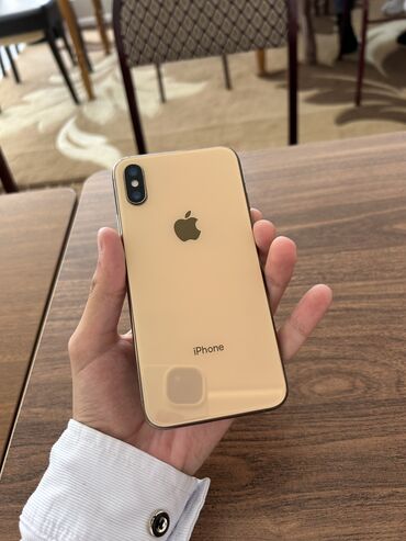 samsuq telfon: IPhone Xs, 64 ГБ, Золотой, Face ID