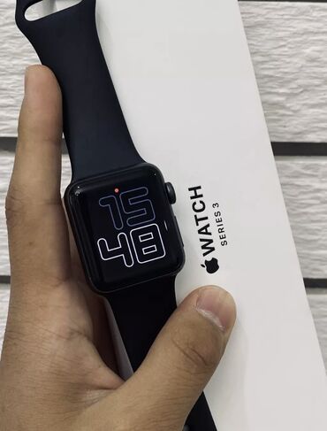galaxy watch 5 pro цена бишкек: Apple Watch 3 Series 38 MM Не ремонтировался все функции работают