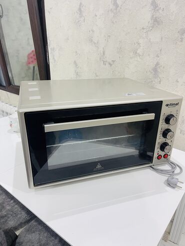 elektrik duxovkalar: Duxovka Itimat, Elektrik, rəng - Boz, Ayrıca dayanan, İşlənmiş