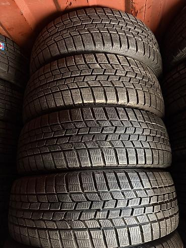 Шины: Шины 215 / 65 / R 16, Зима, Б/у, Комплект, Легковые, Япония, GoodYear — 1