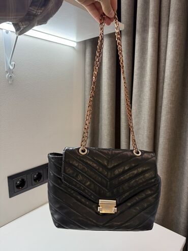 Классические сумки: Набор женских сумок (3 шт.) 1) Черная стеганая сумка на цепочке - — 2