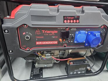 стабилизатор 3 фазы: Бензиновый генератор Triangle TR8500E (AVR) Основные характеристики