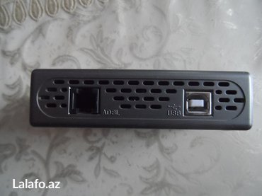 Modemlər və şəbəkə avadanlıqları: Modem ağ- dial up (1 portlu)-5 manato biri qara (tp-lİnk)-1portlu-10 — 8