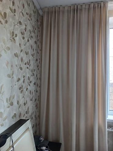 bed sheets: Плотные шторы для комнаты - Цвет: бежевый, однотонные. - Тип полотна — 1