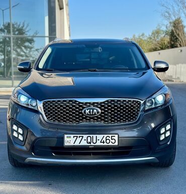 Kia: Kia Sorento SUV – qara rəng, şəhər və uzun məsafələr üçün güclü və — 9