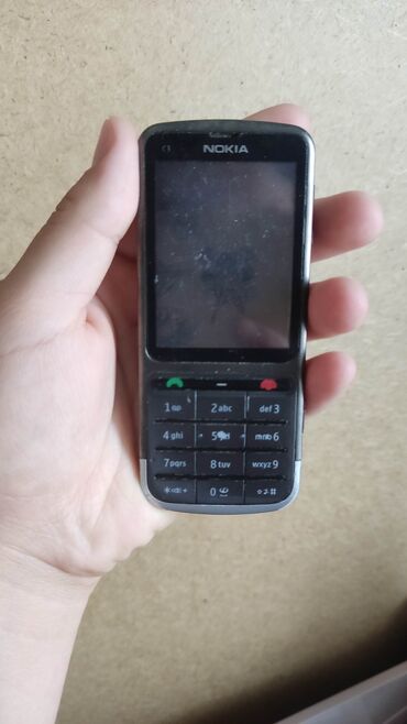 кнопчный телефон: Nokia C6-01, < 2 ГБ, түсү - Боз