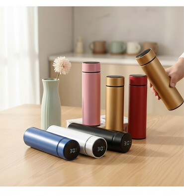 Termoslar: Rəng - Sarı, Termos, Paslanmayan polad, 0,7 bucket volume l, Almaniya — 2