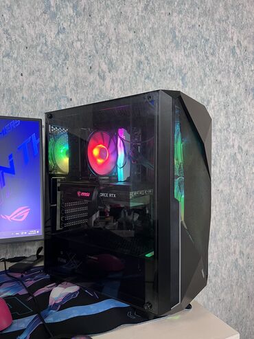 2 ci əl komputer: Intel i5-10400 2x8 16GB DDR4 RGB RAM 3200MHz RTX 3060 12GB GDDR6 1TB