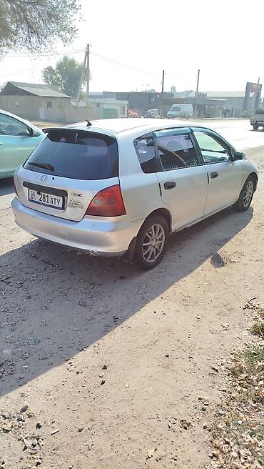 accord wagon: Honda Civic: 2002 г., 1.5 л, Механика, Газ, Хэтчбэк — 4