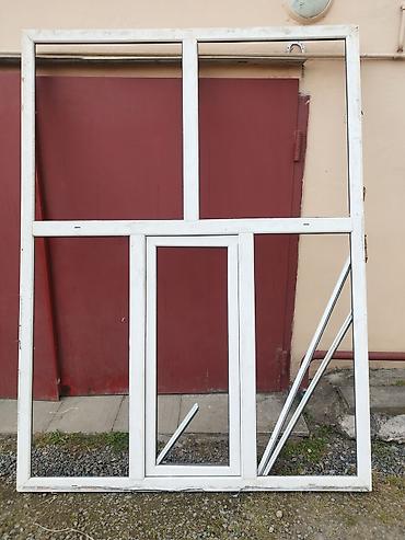 pvc panel satışı: İşlənmiş İkiqat şüşə paketi Plastik pəncərə, Еni: 180 sm, Uzunluğu: 280 sm — 1