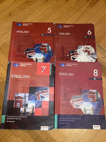 6 cı sinif ingilis dili kitabı pdf: İngilis dili DİM 5,6,7,8 ci sinif Her biri 3 azn İci normal