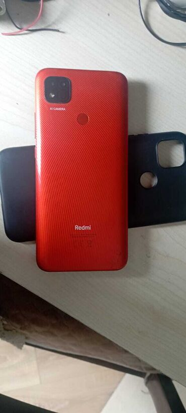 Xiaomi: Xiaomi Redmi 9C, rəng - Qırmızı, 
 Barmaq izi