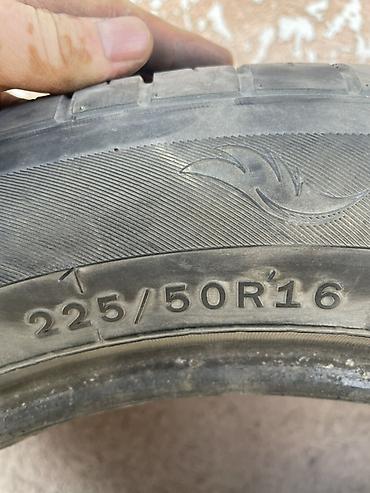 monoblok r17: Летняя шина 225/50 R16. 1 шт Продаю или меняю на зимнюю 205/60 R16 - — 1