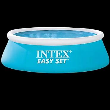 Бассейны: Каркасный прямоугольный бассейн Intex - Размеры: 300 × 200 × 75 см - — 5