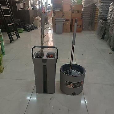 Şvabra, mop: Çoxfunksiyalı mop və aksesuarlar üçün təşkilatçı vedrə - Təmizlik — 10