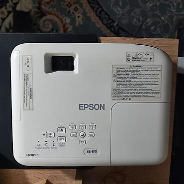 сканеры plustek: Epson EB-E10 (3LCD) — Отличное состояние, наработка всего 600 ч + HDMI — 2