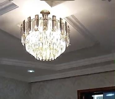 pemo luks: Çılçıraq, 10 və daha çox lampa, Şüşə — 1