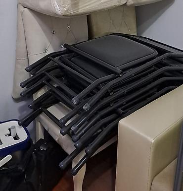 saloglu kunc divanlar: Qalaqlı metal oturacaqlar - Model: yığılabilən/qatlanan stullər - — 1