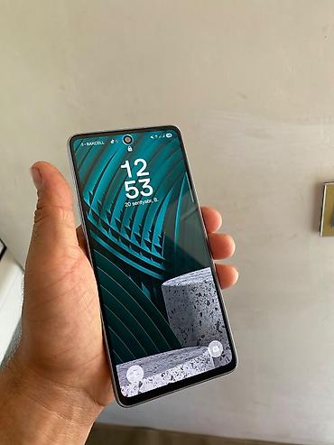 telefon aksesuar toptan: Samsung Galaxy A53 5G, rəng - Mavi, Barmaq izi — 3