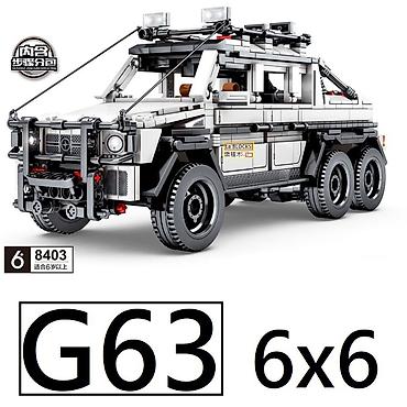 uşaq üçün oyuncaq: Lego Konstruktor " Oyuncaq Maşın G63" 🚙 🔹️Models☆ N° G63🚙 🔹Ölkə daxili — 2