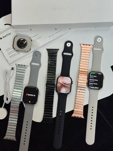 smart wach: Смарт‑часы Watch 10 с комплектом ремешков Что это: - Умные часы