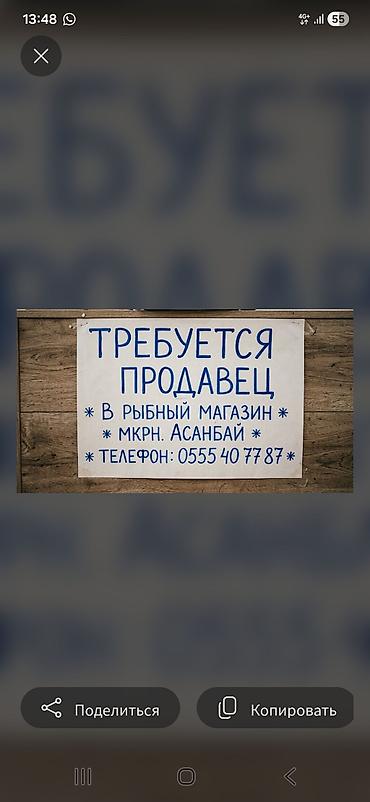 продавец пива: Продавец ЖЕНЩИНА, с опытом работы в торговле. Режим работы с 9:00 до — 1