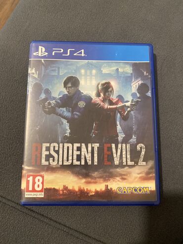 ps4 disker: Resident evil 2 remeyk Təm təzə disk ideal vəziyətdə, 30 azn