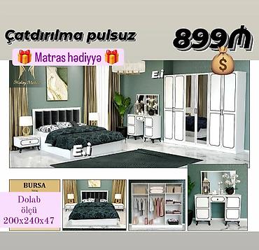Yataq desti rəng seçimi var