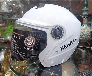 moto r15: Motosiklet dəbilqələri 29-azn BEHPAR (açıq vizorlu) və qara tam üzlü — 5