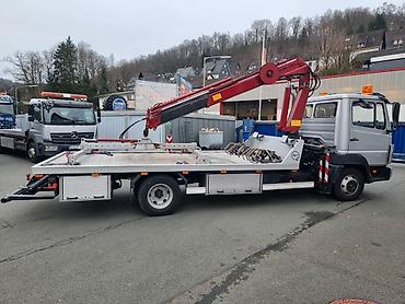 Эвакуаторы: Эвакуатор, Mercedes-Benz, 1995 г., Сдвижная — 2