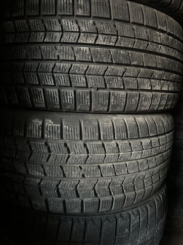 Шины: Шины 215 / 45 / R 18, Зима, Б/у, Пара, Легковые, Япония, Dunlop