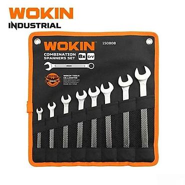 nabor acar: "WOKIN W150912 8 Parça 8-19 MM" alət dəstiWOKIN W150912 Açıq Ağız — 1