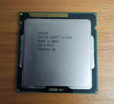 Masaüstü kompüterlər və komponentlər: Prosessor Intel Core i3 Intel core i3, 3-4 GHz, 2 nüvə, İşlənmiş — 1
