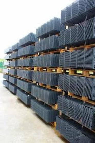 Proizvodi od rolovanog metala, metalni kanali: Panelna ograda 2d 203x250 6/5/6 mm. Panel 2d 203x250 6/5/6 mm cink+pvc — 21