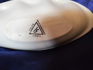 Stare vaze i dekor: Pepeljara nova Jugoporcelan. 70te. Pepeljara perfetkna sve na njoj — 9