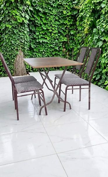 Ev və bağ: Balkon üçün, İşlənmiş, Açılan, Dördbucaq masa — 2