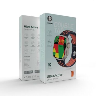 епел воч: Умные часы Green Lion Ultra Active с прямоугольным корпусом